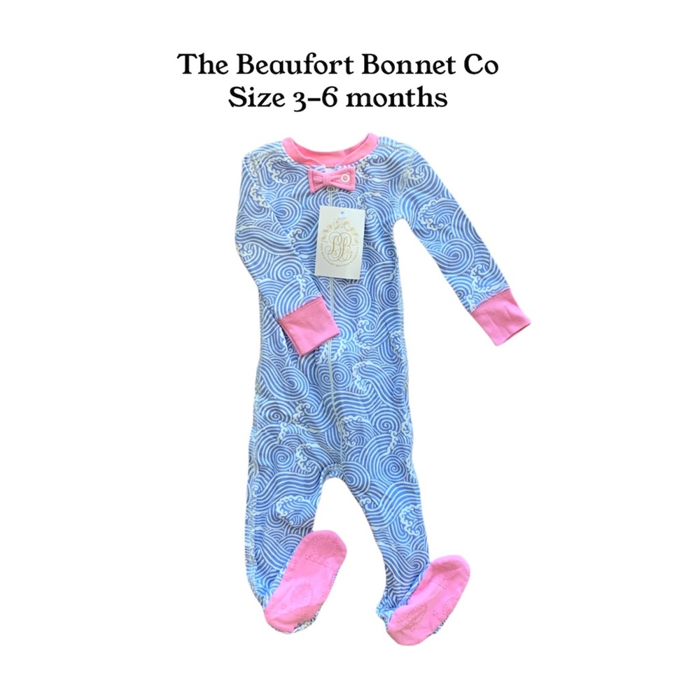 The Beaufort Bonnet Company footsie NWT sz 3-6 months